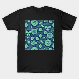 Scattered Clover 4 (MD23Pat004b) T-Shirt